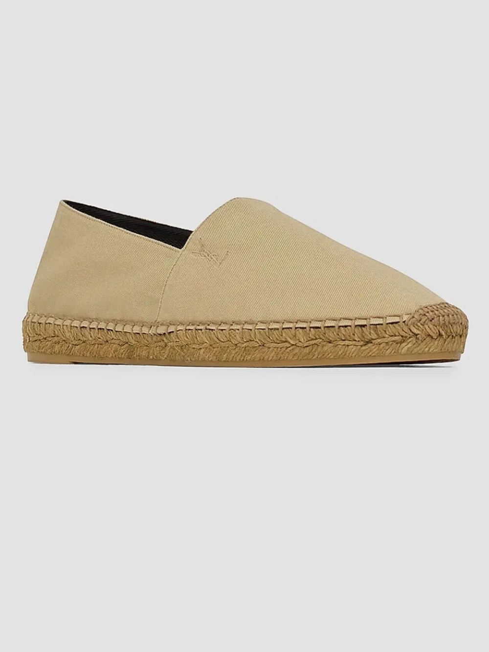 Saint Laurent Beige Canvas Espadrilles